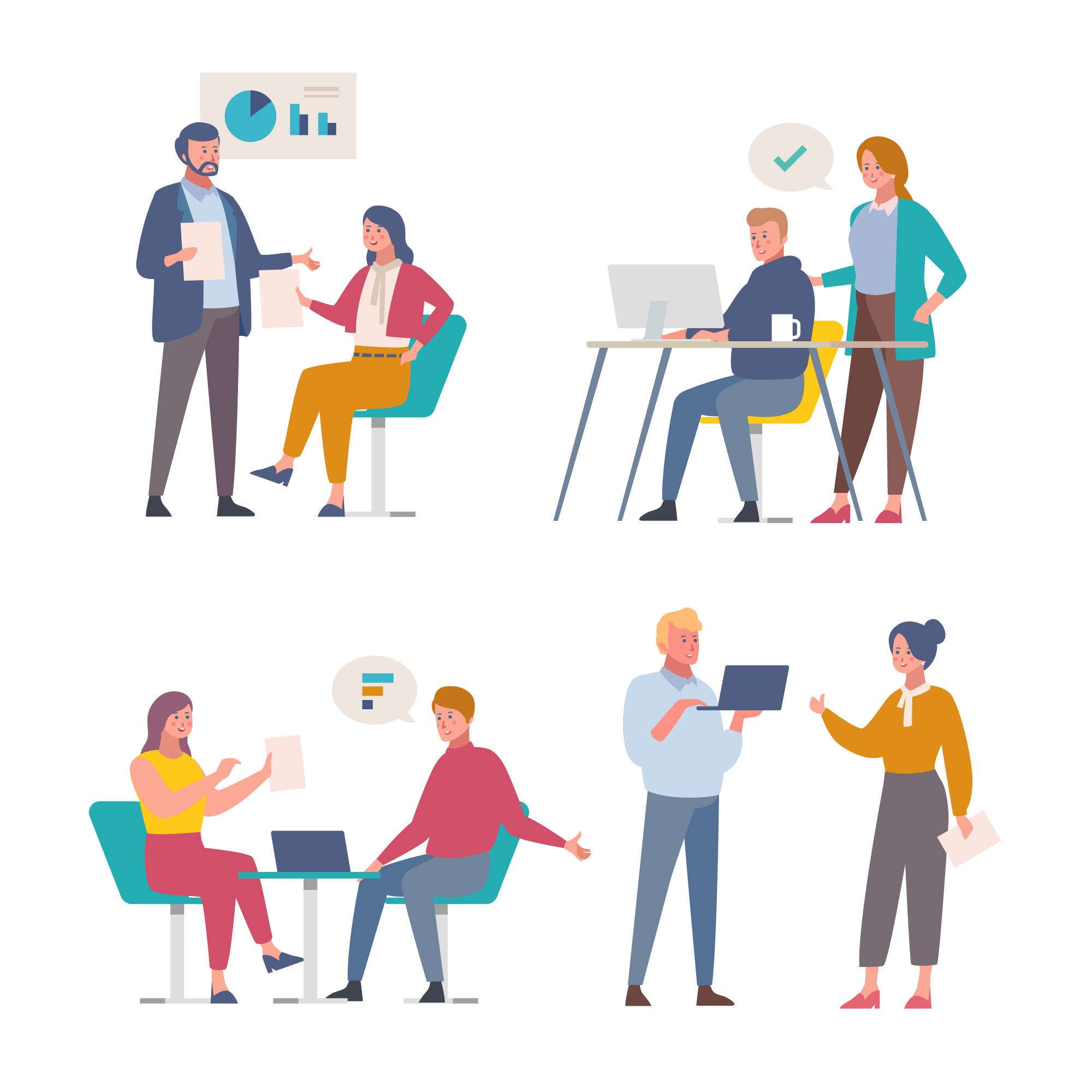 Illustration Communication SMS RapidoCRM