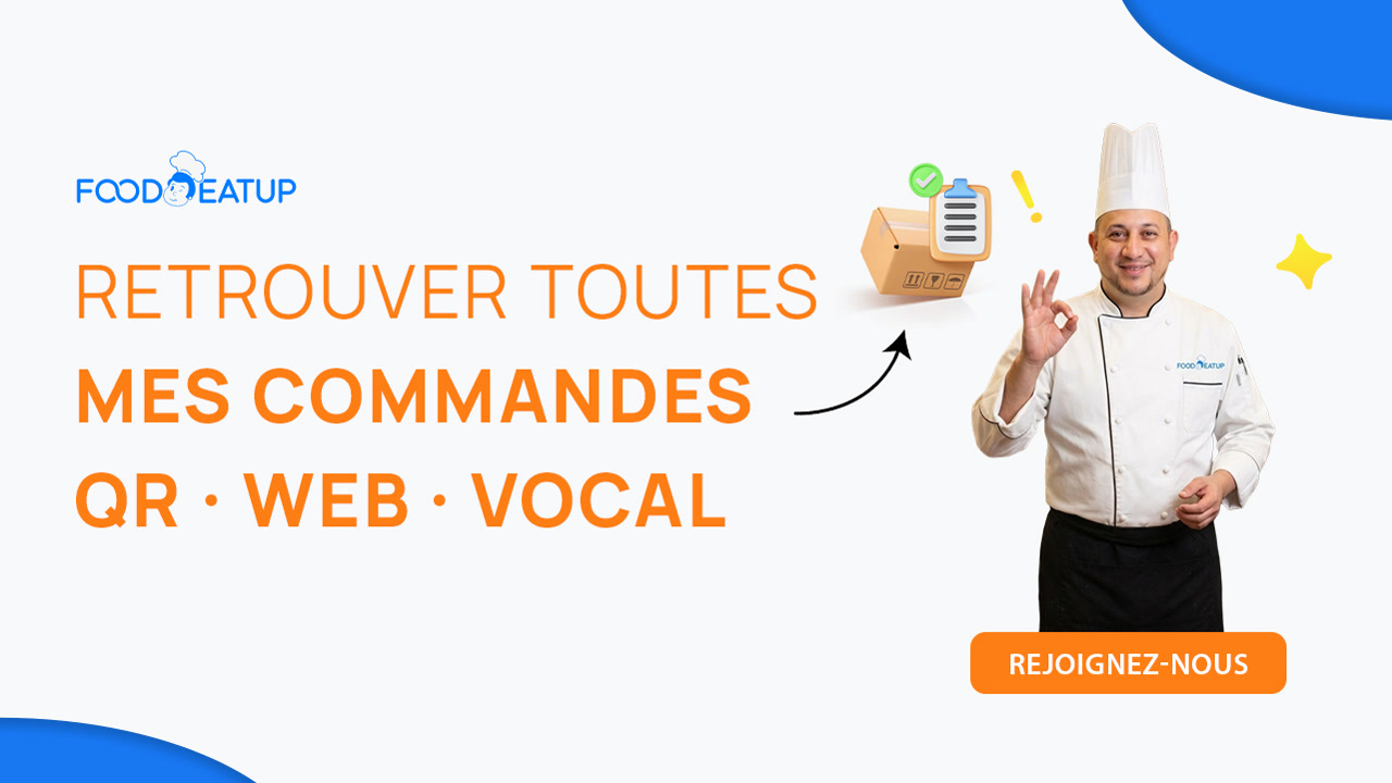 Vignette du tutoriel Mes commandes : QR code, site web, agent vocal (toutes vos commandes)