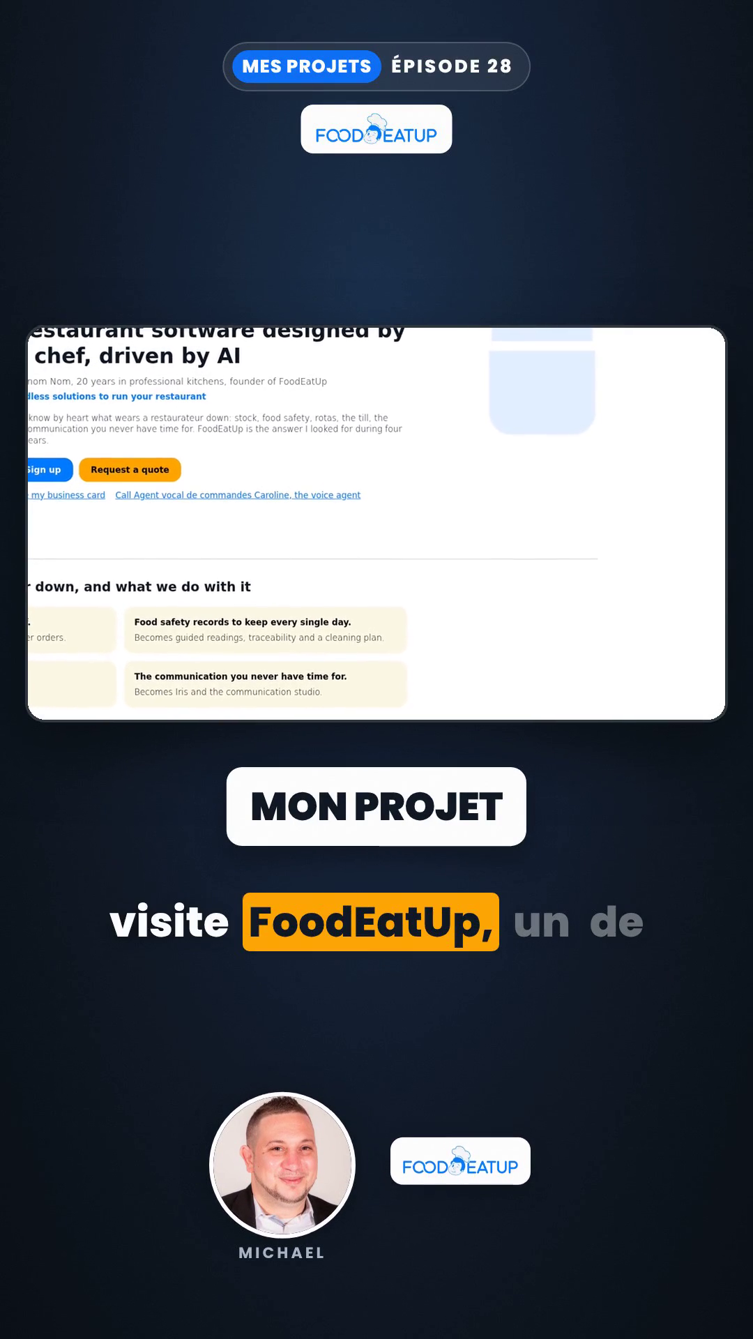 Ma carte de visite tient dans un lien